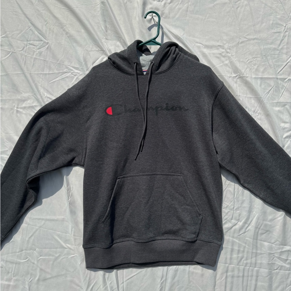Champion Men's Black Hoodie Medium M